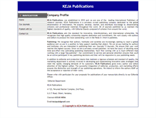 Tablet Screenshot of kejapub.com